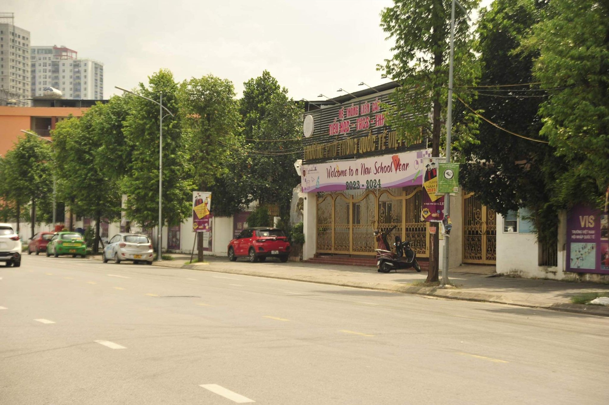 Nam sinh tử vong tại bể bơi của trường Phổ thông Quốc tế Việt Nam. Ảnh: Định Nguyễn Nam sinh tử vong tại bể bơi của trường Phổ thông Quốc tế Việt Nam. Ảnh: Định Nguyễn