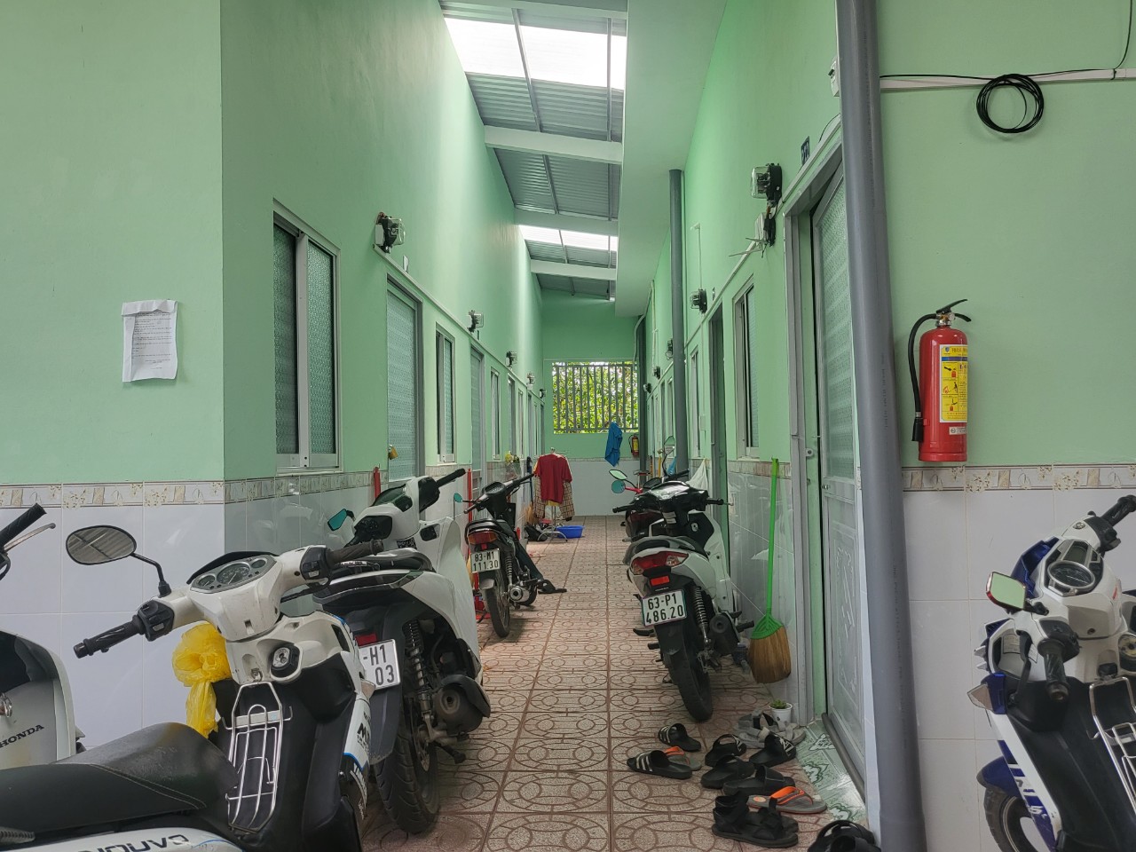 Nhà trọ của bà Khoa đắt phòng nhờ xu hướng ở ghép của sinh viên. Ảnh: Mỹ Ly Nhà trọ của bà Khoa đắt phòng nhờ xu hướng ở ghép của sinh viên. Ảnh: Mỹ Ly