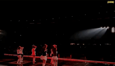 “Black ocean” phủ kín sân vận động Dream Concert 2008 thời điểm SNSD biểu diễn suốt 10 phút “Black ocean” phủ kín sân vận động Dream Concert 2008 thời điểm SNSD biểu diễn suốt 10 phút