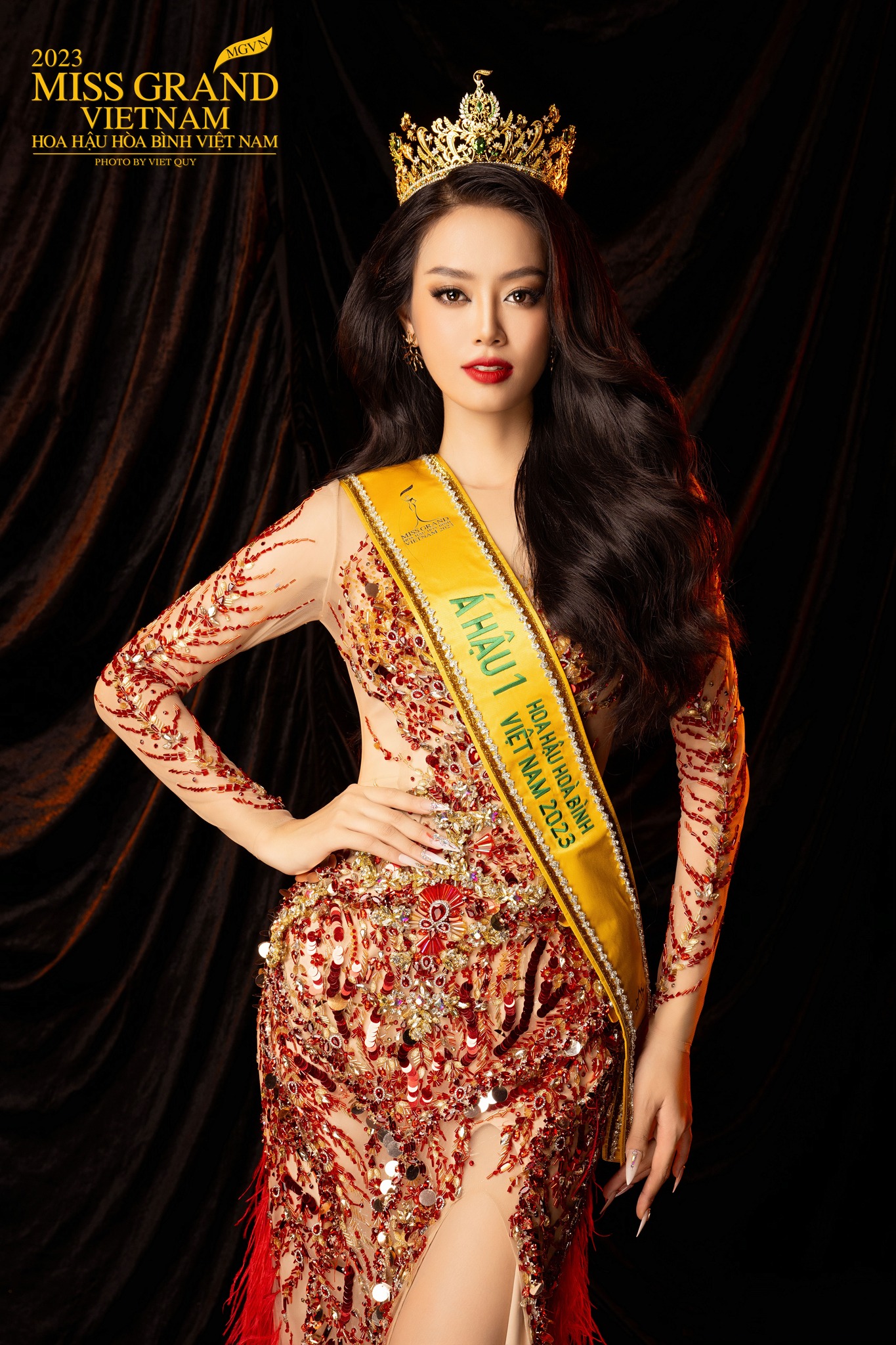 Bùi Khánh Linh xuất sắc giành vị trí Á hậu 1 Miss Grand Vietnam 2023 Bùi Khánh Linh xuất sắc giành vị trí Á hậu 1 Miss Grand Vietnam 2023