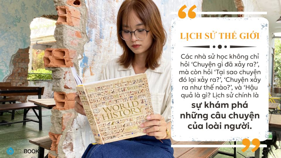 Toàn bộ lịch sử loài người trong 400 trang sách Toàn bộ lịch sử loài người trong 400 trang sách