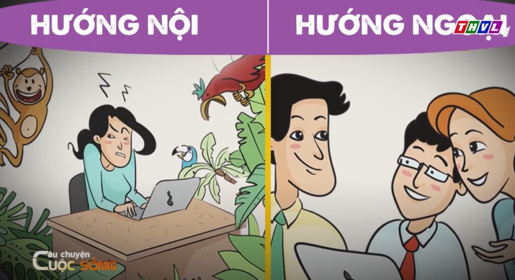 Cân bằng tính cách hướng nội, hướng ngoại