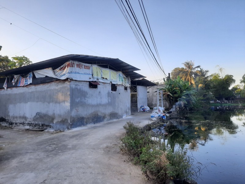 Nhà của đối tượng Giáp Thị Huyền Trang ở Bắc Giang