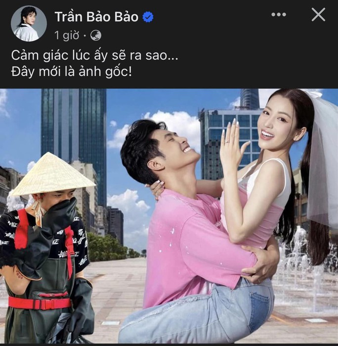 BB Trần đăng ảnh ghép đùa vui cặp đôi BB Trần đăng ảnh ghép đùa vui cặp đôi