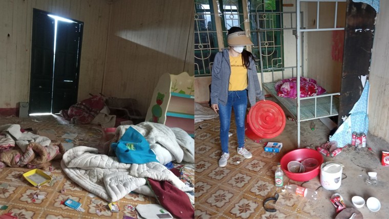 Theo cô Vân, chỉ trong vòng 3 năm, trường mầm non Bình Minh đã phải chuyển địa điểm tới 4 lần nên nhà trường bị thất thoát rất nhiều đồ đạc, vật dụng.