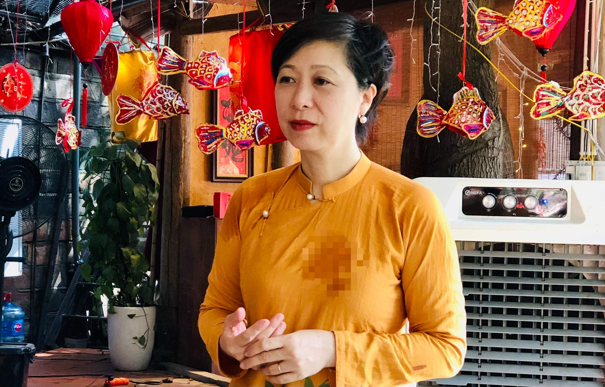 Bà Tăng Thu Hà – Trưởng BTC chia sẻ thông tin về chương trình "Ký ức mùa trăng 2023" được tổ chức tại Hồ Văn - Văn Miếu - Quốc Tử Giám. (Ảnh: HTL) Bà Tăng Thu Hà – Trưởng BTC chia sẻ thông tin về chương trình "Ký ức mùa trăng 2023" được tổ chức tại Hồ Văn - Văn Miếu - Quốc Tử Giám. (Ảnh: HTL)