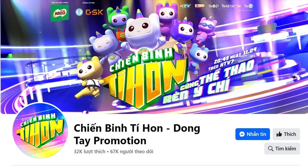 Fanpage duy nhất của chương trình "Chiến Binh Tí Hon". Fanpage duy nhất của chương trình "Chiến Binh Tí Hon".
