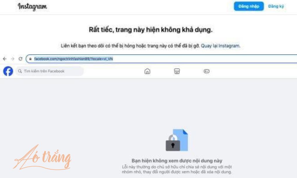 Các mạng xã hội của Ngọc Trinh đều đã bị khoá hoặc ẩn bình luận sau khi bị tạm giam Các mạng xã hội của Ngọc Trinh đều đã bị khoá hoặc ẩn bình luận sau khi bị tạm giam