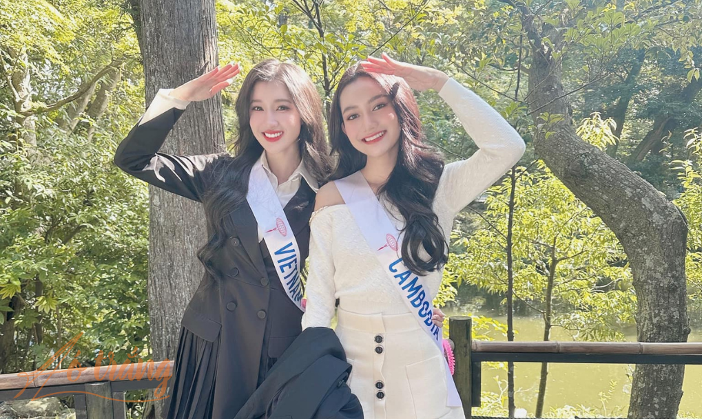 Phương Nhi hiện đang tham gia Miss International Phương Nhi hiện đang tham gia Miss International
