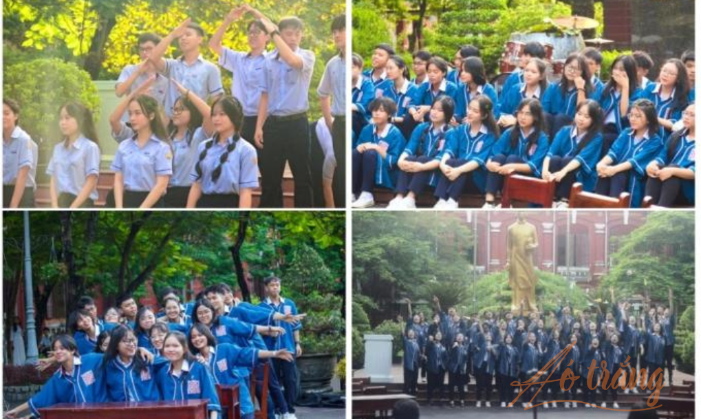 Học sinh trường THPT chuyên Quốc học Huế không chỉ học giỏi mà còn năng động Học sinh trường THPT chuyên Quốc học Huế không chỉ học giỏi mà còn năng động