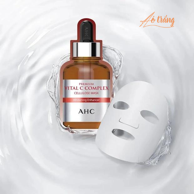 Mặt nạ dưỡng trắng da AHC Premium Vital C Complex Cellulose Mask Mặt nạ dưỡng trắng da AHC Premium Vital C Complex Cellulose Mask