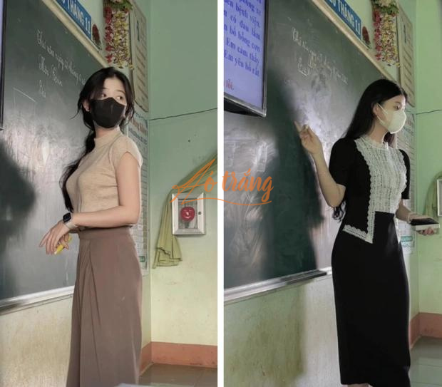 Chân dung cô giáo Trà Giang Chân dung cô giáo Trà Giang