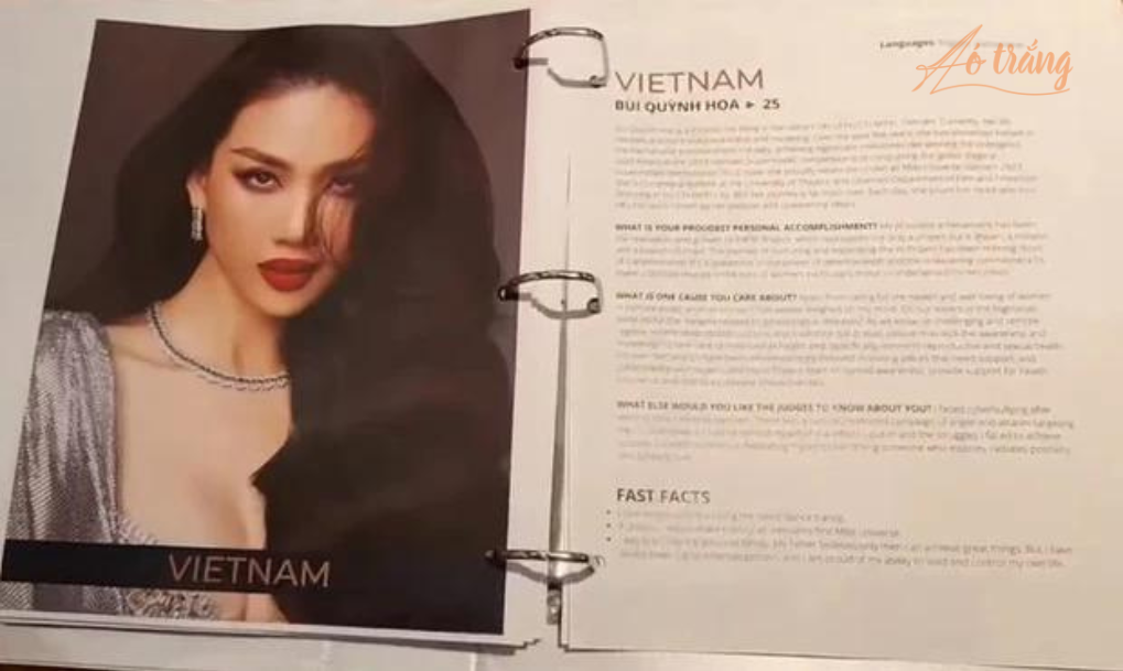 Hình ảnh hồ sơ của Bùi Quỳnh Hoa gửi đến Miss Universe 2023 Hình ảnh hồ sơ của Bùi Quỳnh Hoa gửi đến Miss Universe 2023
