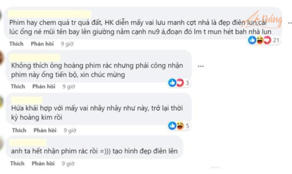Bình luận của khán giả Bình luận của khán giả