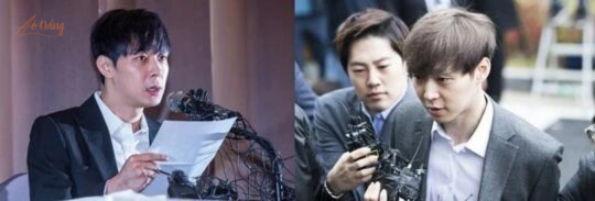 Màu tóc của Park Yoo Chun thay đổi sau khi bị cáo buộc sử dụng ma tuý. Màu tóc của Park Yoo Chun thay đổi sau khi bị cáo buộc sử dụng ma tuý.