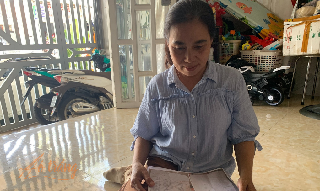 Bà Trần Thị Thiên Kim - người đã tố cáo trường Mầm non Ánh Dương cắt xén khẩu phần ăn của trẻ Bà Trần Thị Thiên Kim - người đã tố cáo trường Mầm non Ánh Dương cắt xén khẩu phần ăn của trẻ