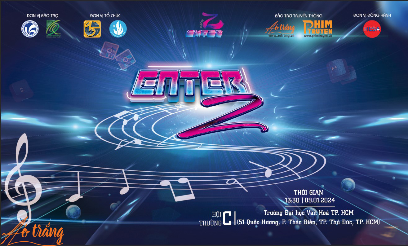 Poster chương trình nghệ thuật Enter Z. Ảnh: BTC Enter Z