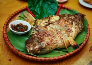 Pa pỉnh tộp là món ăn truyền thống của người Thái