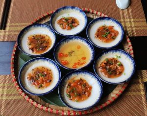Bánh bèo Quảng Nam khiến nhiều thực khách xuýt xoa vì hương vị cay nồng đậm đà