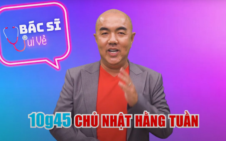 MC Quốc Thuận “bao vui” chương trình Bác sĩ vui vẻ