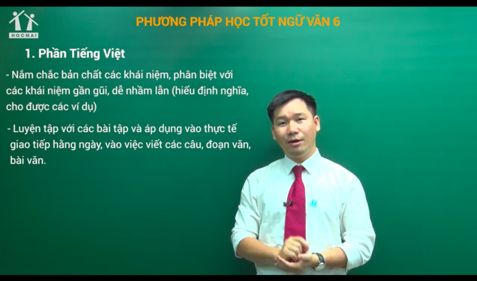 Thầy Nguyễn Phi Hùng chia sẻ phương pháp học tốt Ngữ Văn 6