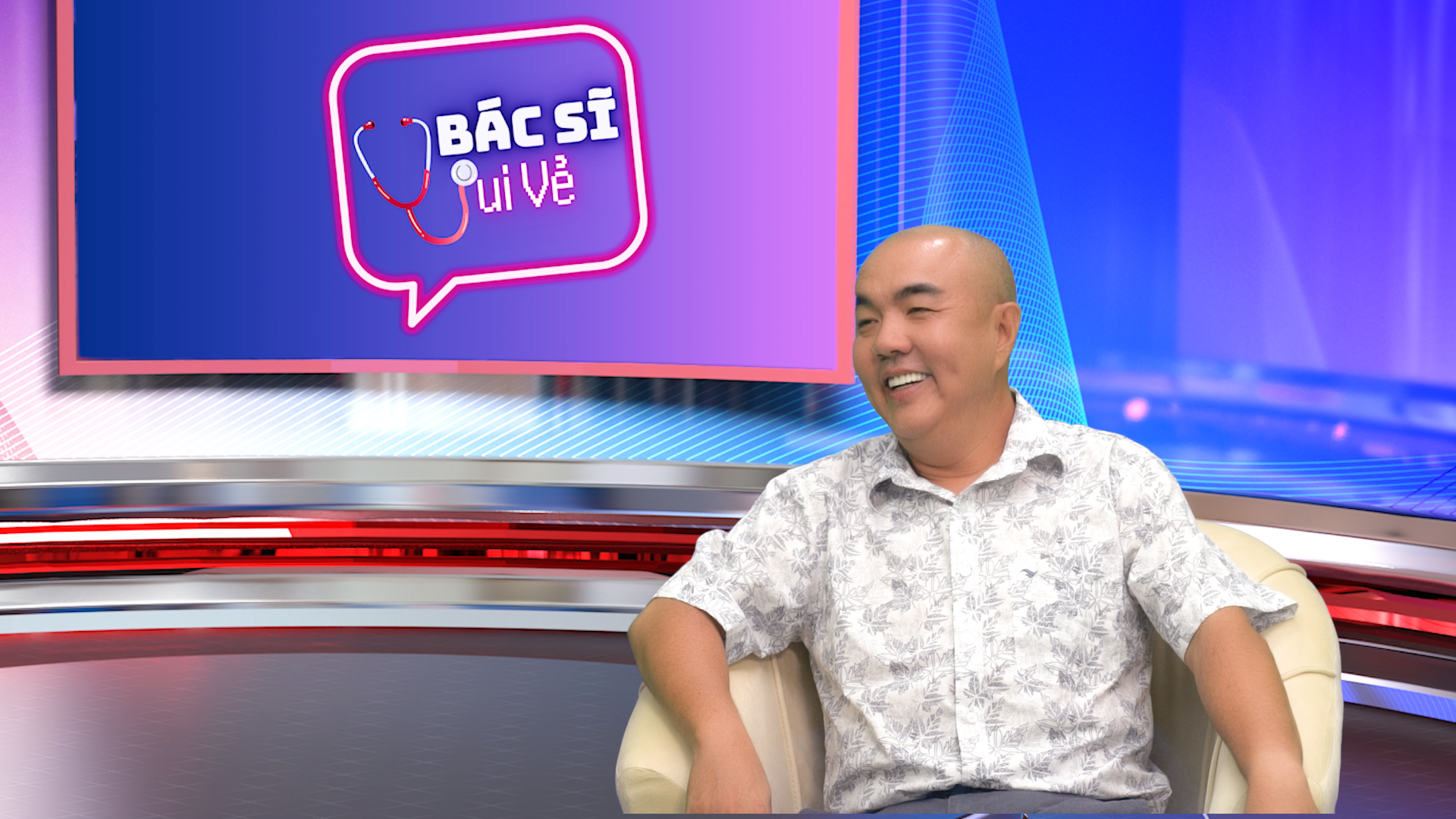 MC Quốc Thuận gây ấn tượng cho khán giả qua chương trình Bác sĩ vui vẻ 