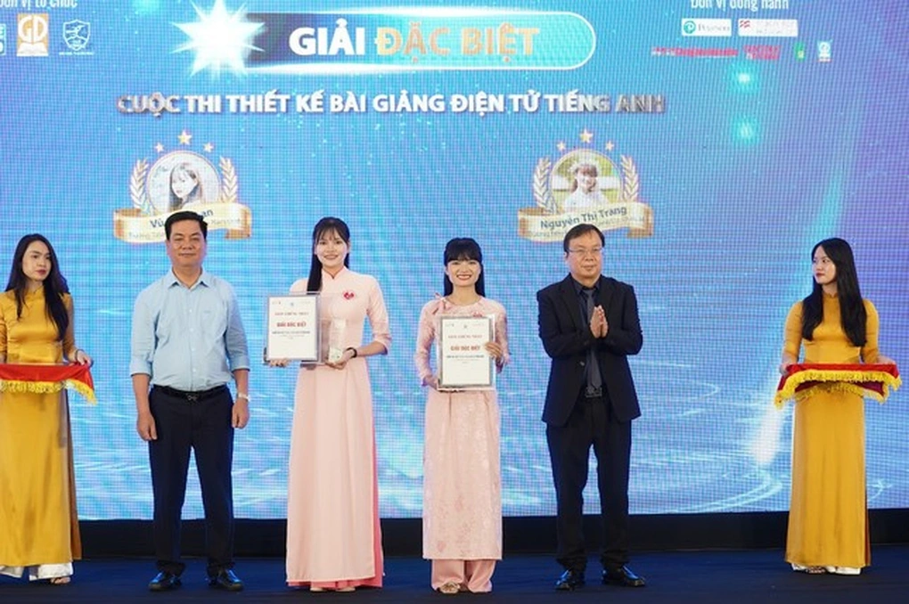 248 giáo viên được trao giải thiết kế bài giảng điện tử tiếng Anh