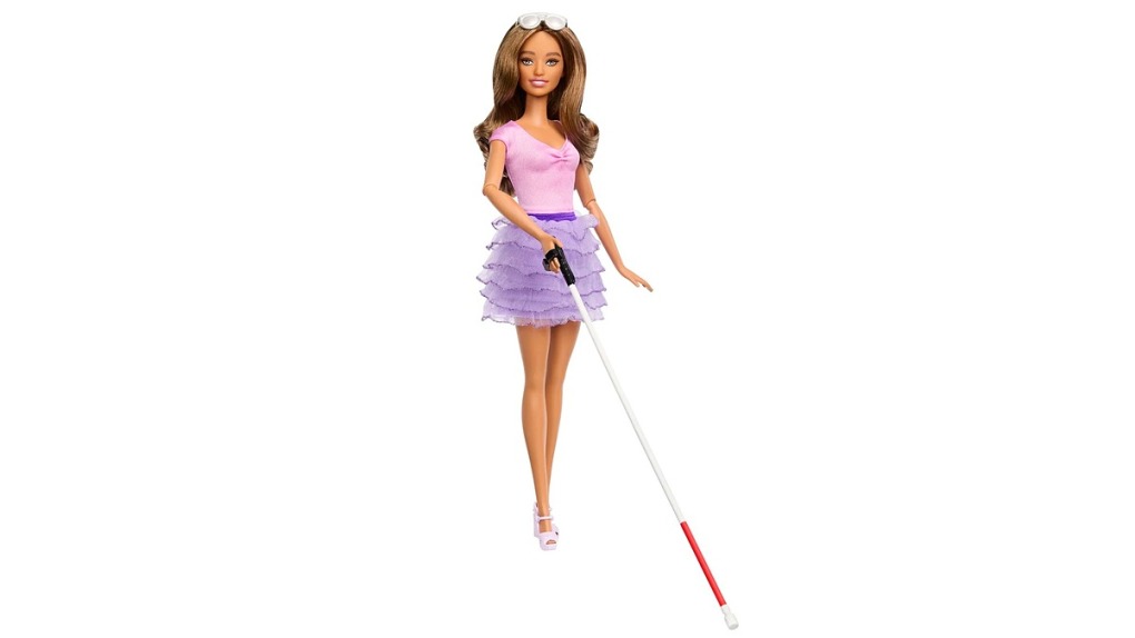 Ra mắt búp bê Barbie mù đầu tiên