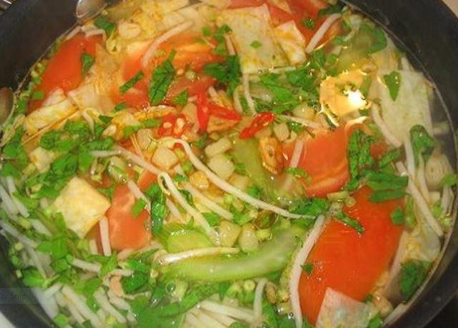 Cách nấu canh chua chay thanh đạm, thơm ngon