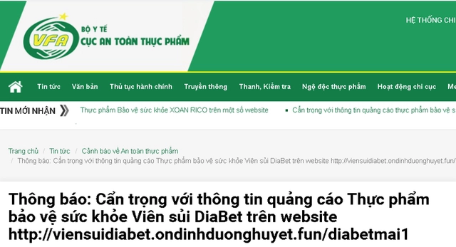 Nhiều quảng cáo thực phẩm chức năng lừa dối người dùng