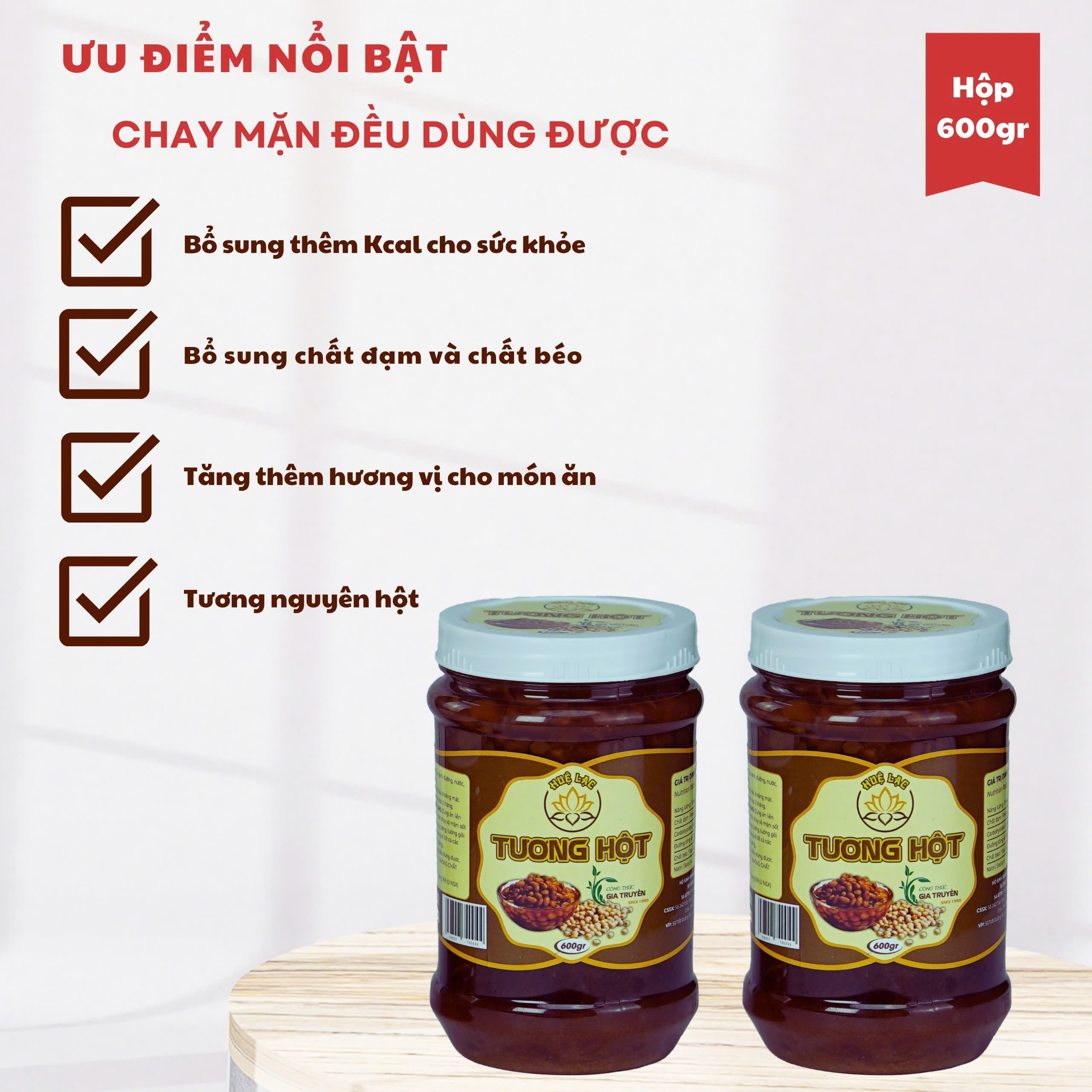 Tương Huệ Lạc – gia vị thơm ngon mùa ăn chay