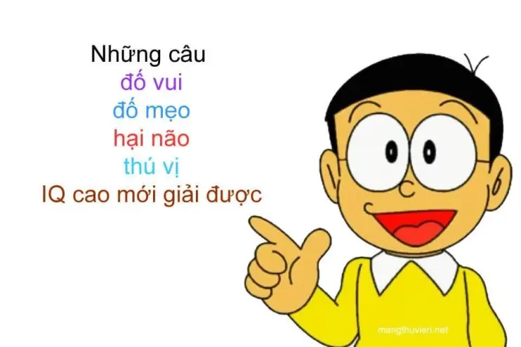 48 câu đố vui hại não cực hay (2)