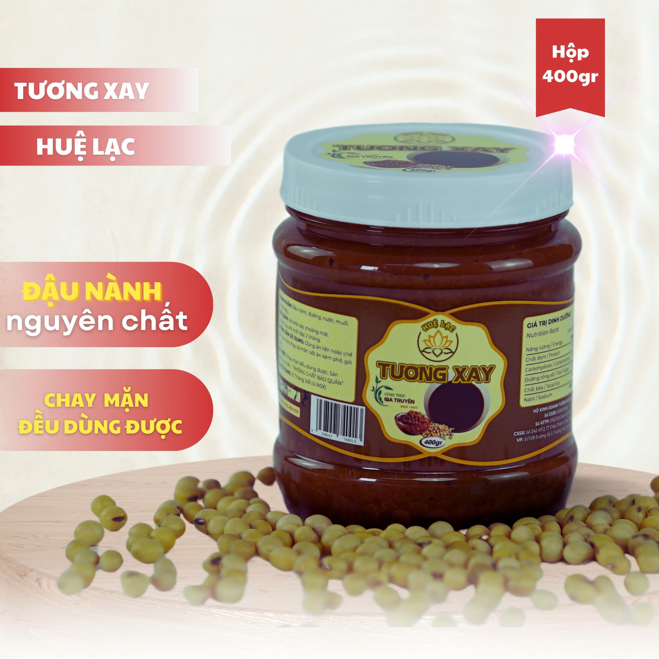 Tương Huệ Lạc – gia vị thơm ngon mùa ăn chay