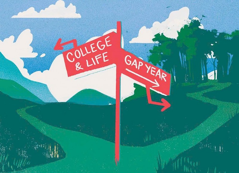 "Có nên gap year?" - câu hỏi của nhiều bạn trẻ. Ảnh minh hoạ: Interne