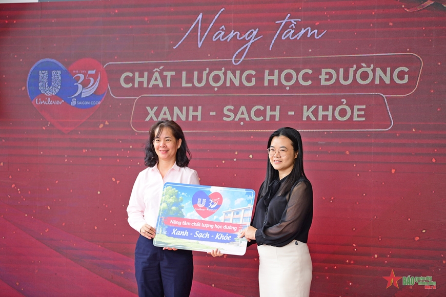 Nâng tầm chất lượng học đường -"Xanh sạch khoẻ”