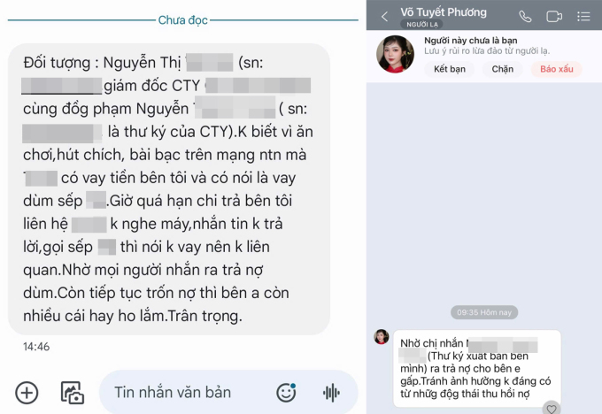 Cảnh giác: Bỗng dưng bị ép thành con nợ