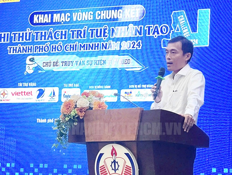 Hào hứng tranh tài chung kết “Hội thi Thử thách Trí tuệ nhân tạo TPHCM năm 2024