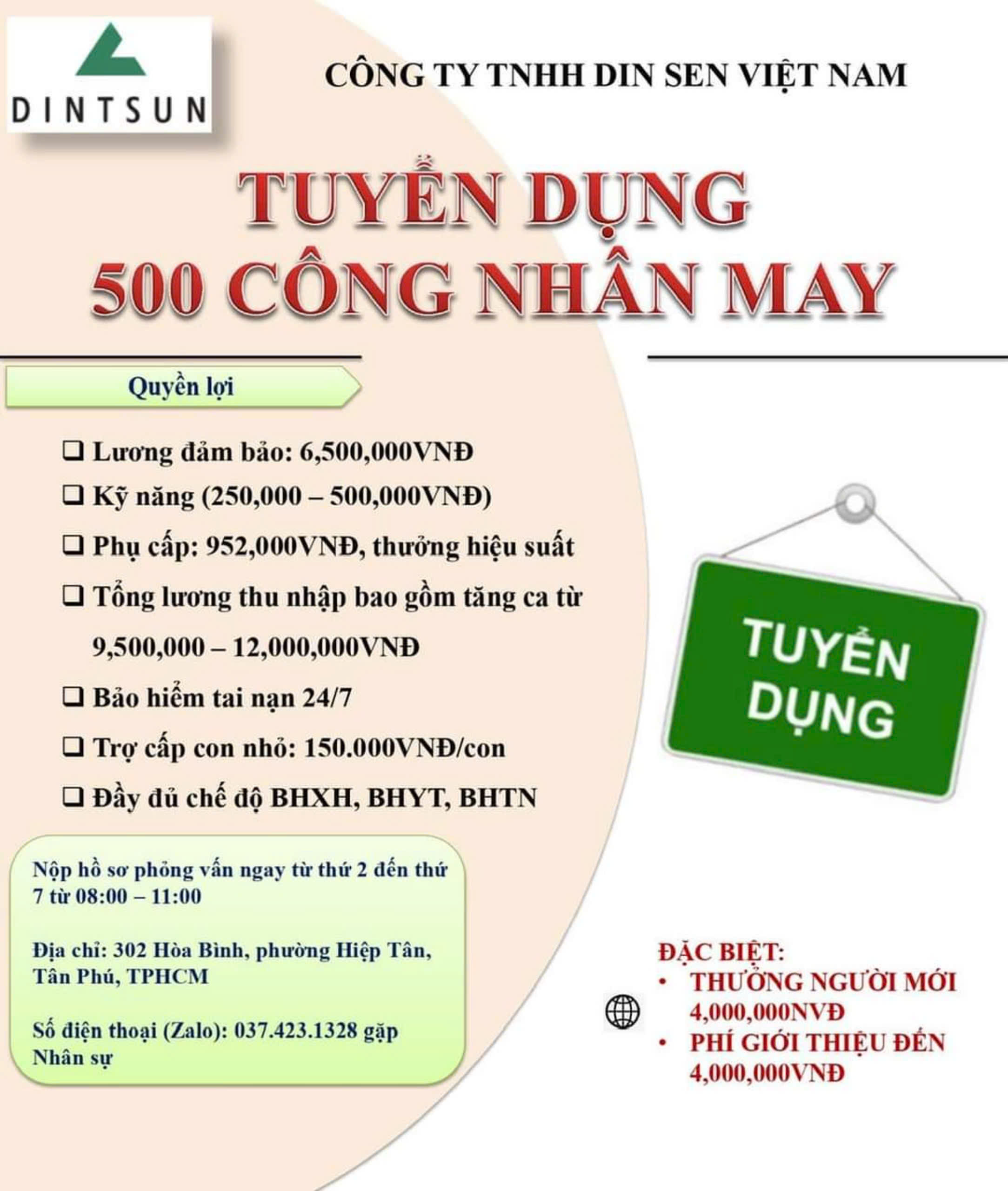 Nhiều doanh nghiệp tuyển công nhân chỉ cần biết đọc, biết viết