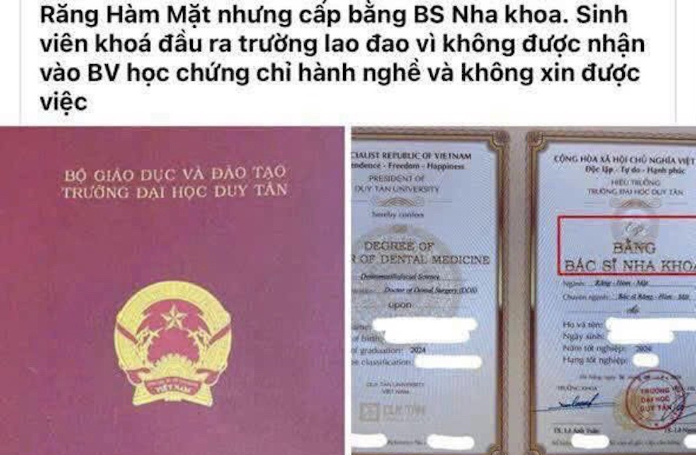 Bất ngờ sinh viên Y học ngành Răng Hàm Mặt nhưng nhận bằng bác sĩ Nha khoa