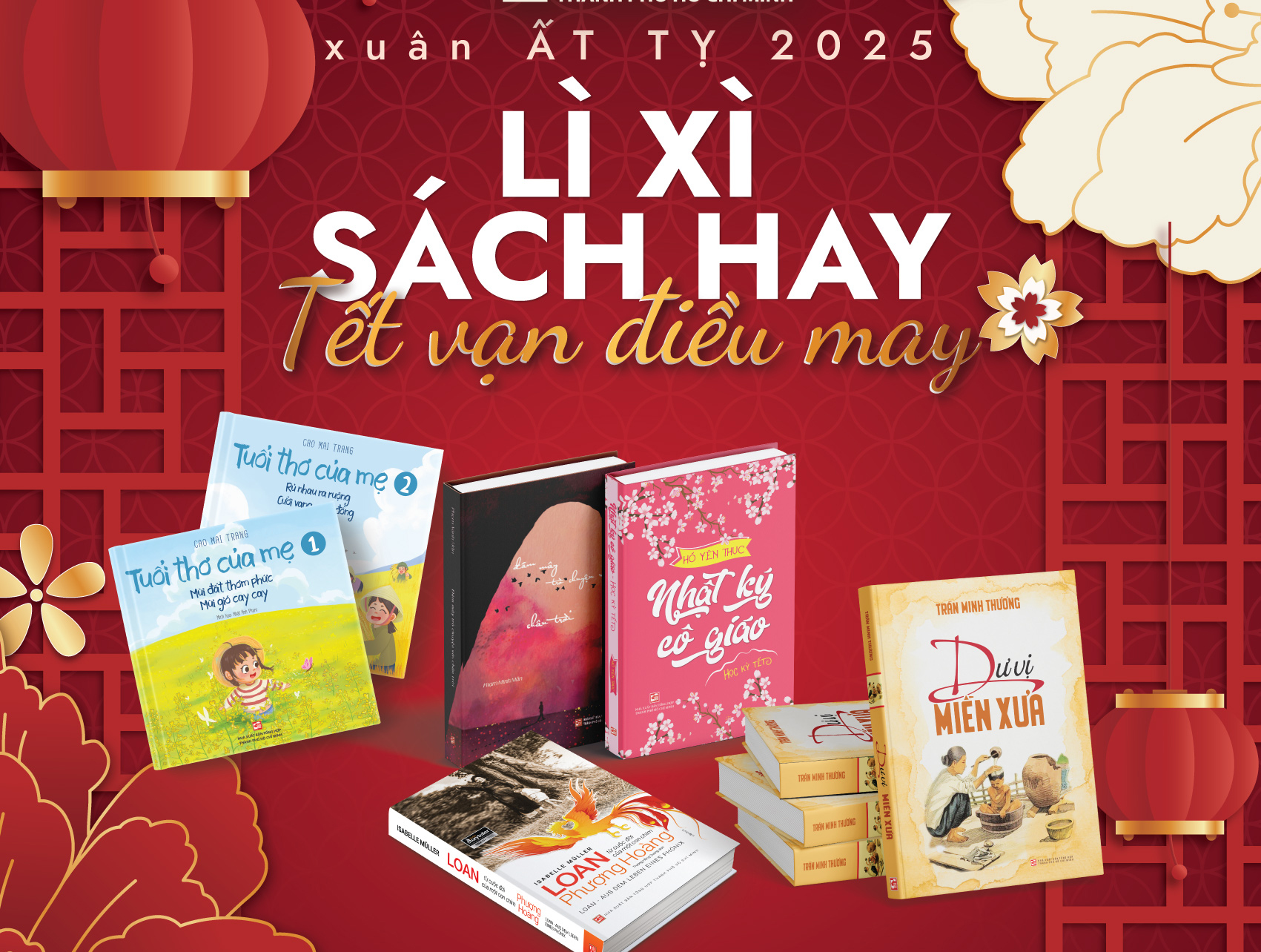 “Lì xì sách hay – Tết vạn điều may” Tết Ất Tỵ 2025