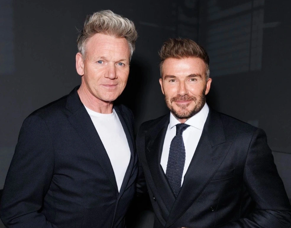 David Beckham - Bếp trưởng huyền thoại Gordon Ramsay