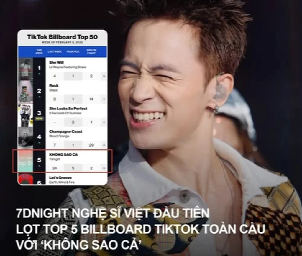 "Không sao cả" của 7dnight "oanh tạc" TikTok với những thành tích ấn tượng