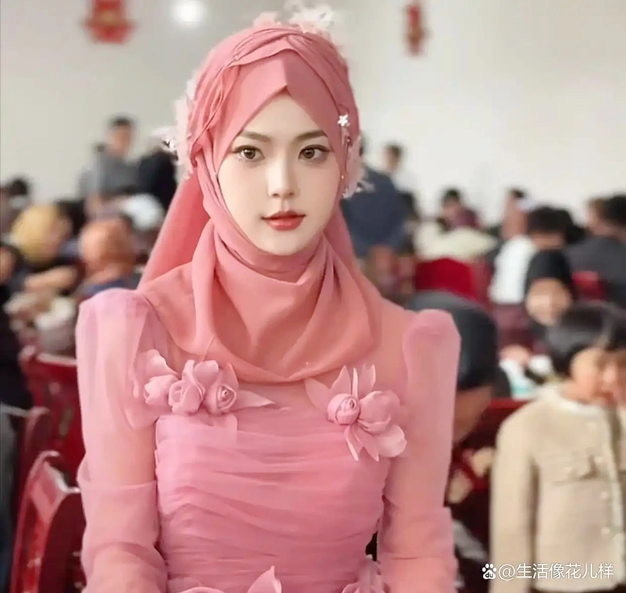 Cô dâu bị nghi ngờ là AI vì quá đẹp