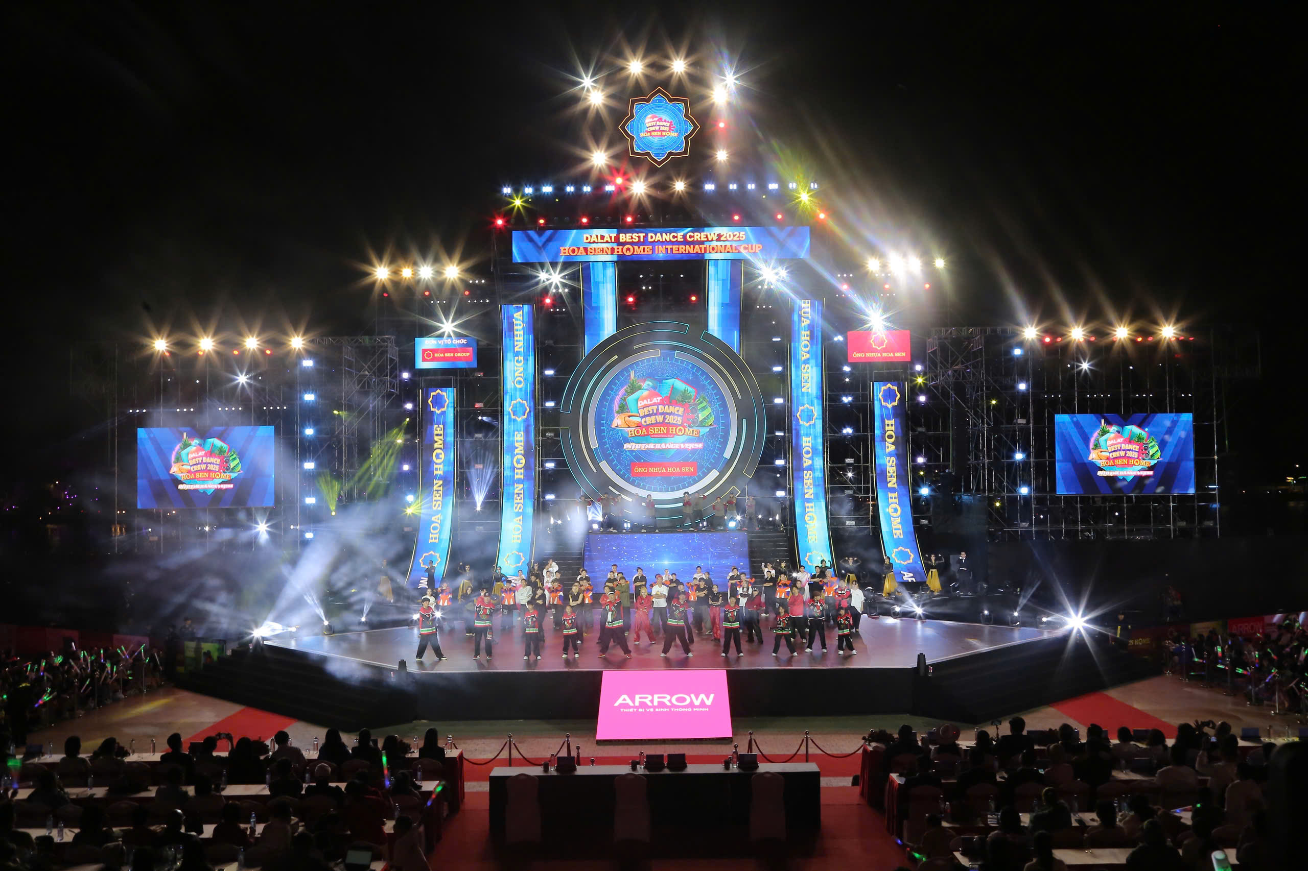 Mãn nhãn với những sắc màu vũ đạo tại chung kết Bảng Quốc tế Dalat Best Dance Crew 2025