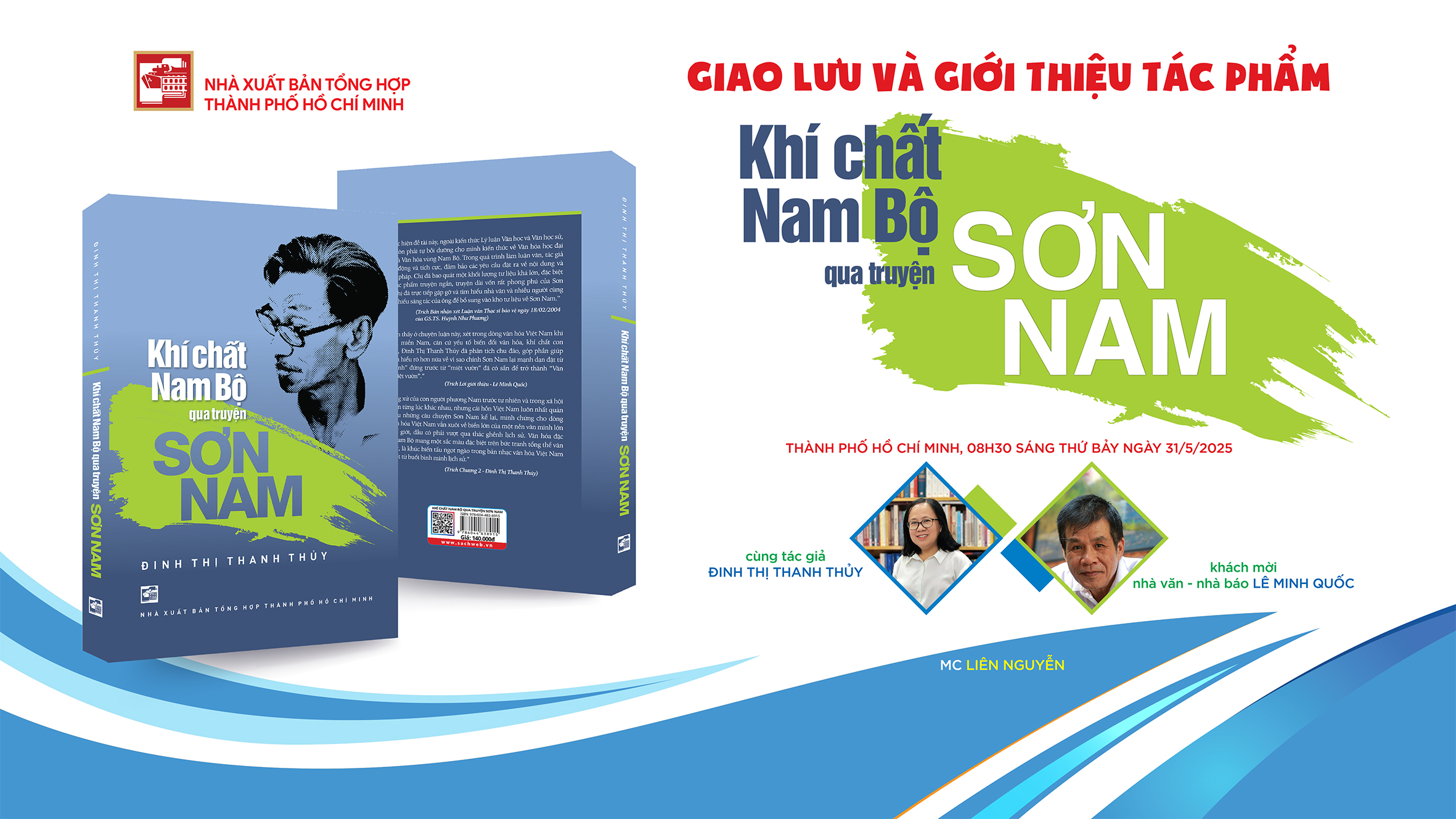 Giao lưu ra mắt sách “Khí chất Nam Bộ qua truyện Sơn Nam”