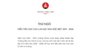 39 học sinh bất ngờ được miễn học phí với tổng gần 1,8 tỷ đồng
