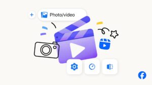 Các video người dùng đã tải lên Facebook sẽ không bị xóa sau sự thay đổi này. ẢNH: META