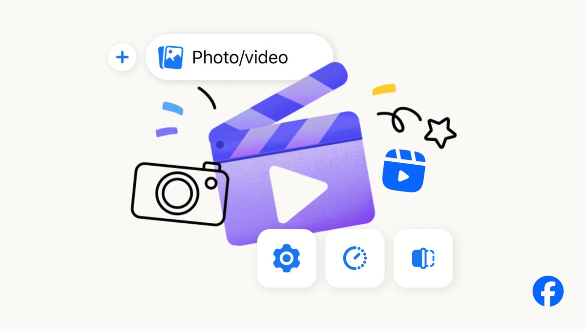 Các video người dùng đã tải lên Facebook sẽ không bị xóa sau sự thay đổi này. ẢNH: META