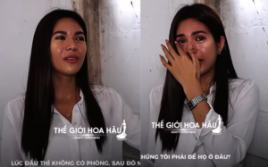 Tuổi thơ cơ cực của tân Miss Grand International 2 Christine Juliane Opiaza bật khóc khi kể về ngôi nhà cô từng sinh sống thuở nhỏ. (Ảnh: Thế giới Hoa hậu)