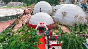Không gian TỎA vào buổi sáng.